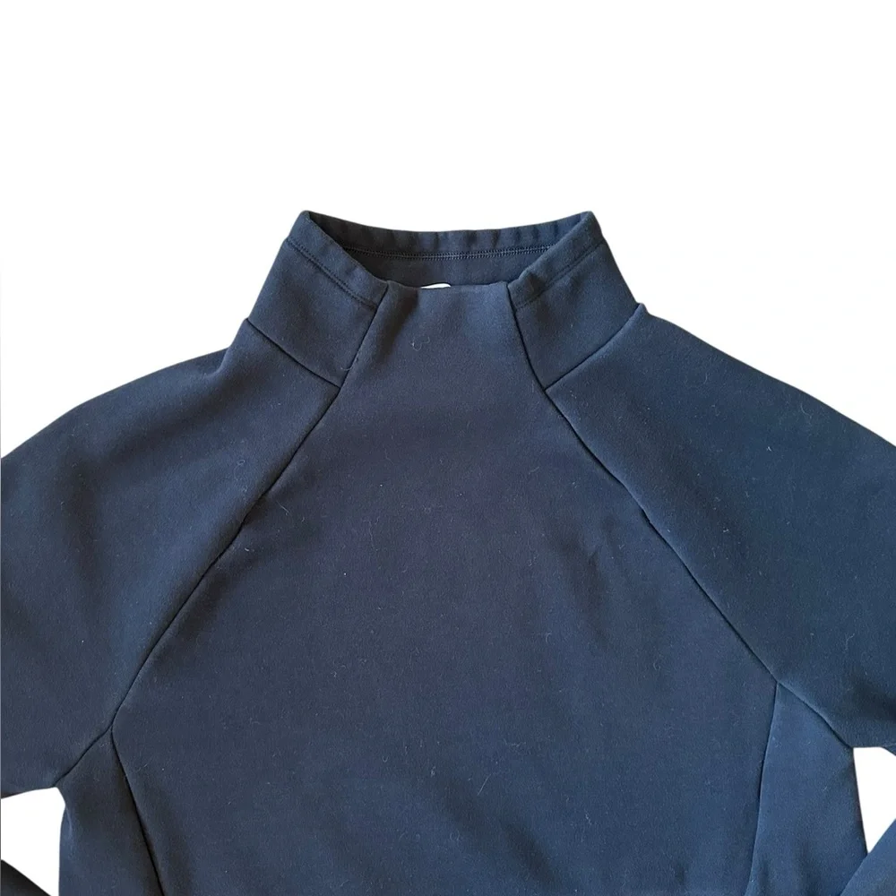 FABLETICS black mock neck sweatshirt size Large - Picture 2 of 6